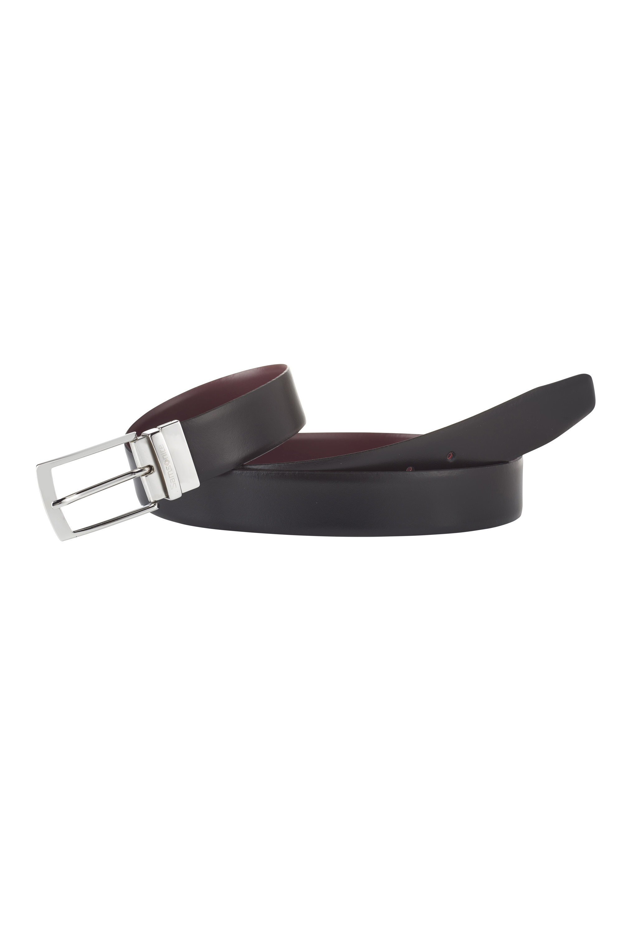 Samsonite MEN'S BELTS FW19 SPL.COW REV.35 SH.NICK BLACK/BORDEAUX kép