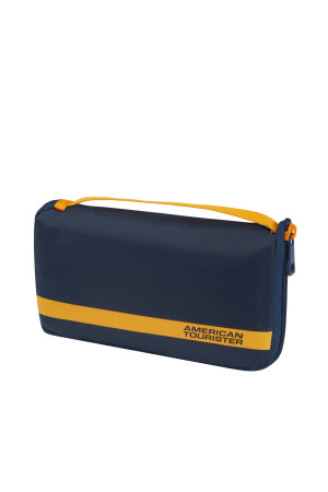 American Tourister AMERICAN TOURIST. TA FOLDABLE LUGGAGE COVER M NAVY/ORANGE-159212-6032