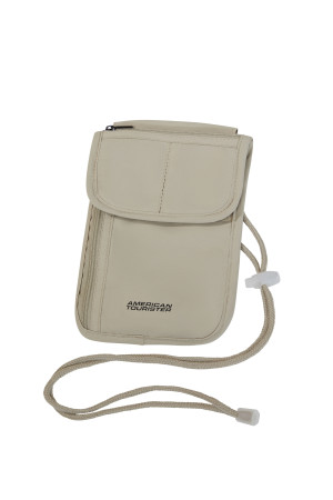 American Tourister AMERICAN TOURIST. TA RFID SECURITY NECK POUCH SAND-160376-1775