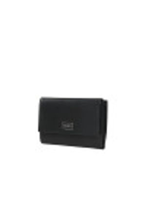 Samsonite IMAGE LEATHER SLG 303 - L W 12CC+ZIP EXT M BLACK-161525-1041