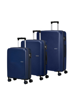 American Tourister SUMMER HIT 3 PC SET A NAVY-139236-1596