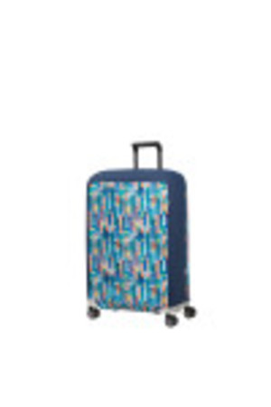 Samsonite TA REVOLUTION FOLDABLE LUGGAGE COVER M CITY PRINT-155587-T152