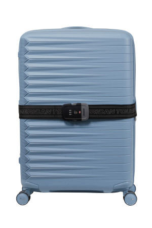 American Tourister AMERICAN TOURIST. TA LUGGAGE BELT TSA BLACK/GREY-159207-1062