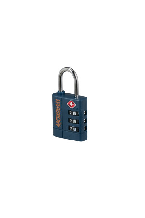 American Tourister AMERICAN TOURIST. TA COMBILOCK 3 DIAL TSA 1PC NAVY/ORANGE-162832-6032