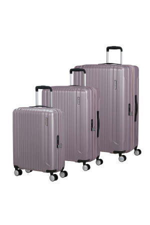 American Tourister SKYRAIL 3 PC SET A METALLIC ROSE-159311-2647