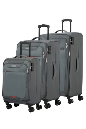 American Tourister STREET ROLL 3 PC SET B GREY-148772-1408