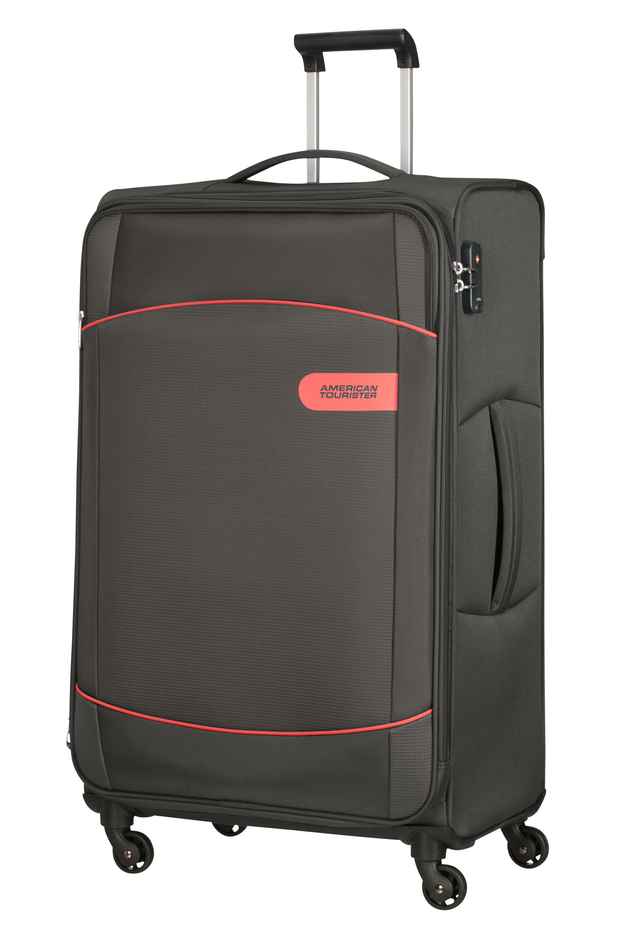 American Tourister SPRINGPOP SPINNER 79/29 EXP TSA BLACK/RED kép
