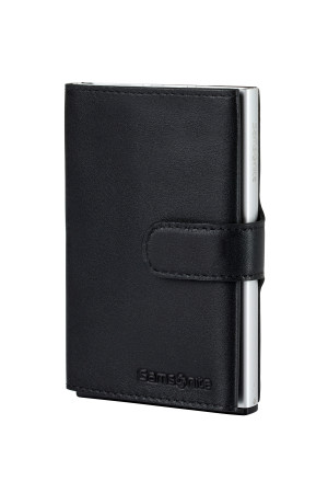 Samsonite ALU FIT 202 - SLIDE-UP WALLET BLACK-133890-1041