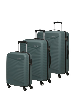 American Tourister JETDRIVER 2.0 3 PC SET A DARK OLIVE-146849-1266