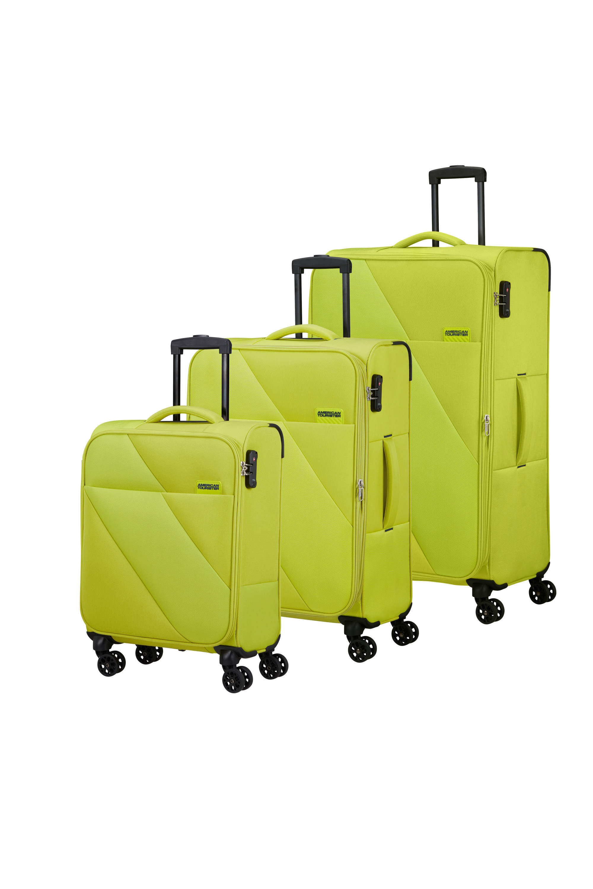 American Tourister SUN BREAK 3 PC SET A LIME kép