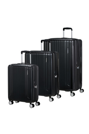 American Tourister SKYRAIL 3 PC SET A METALLIC BLACK-159311-2368