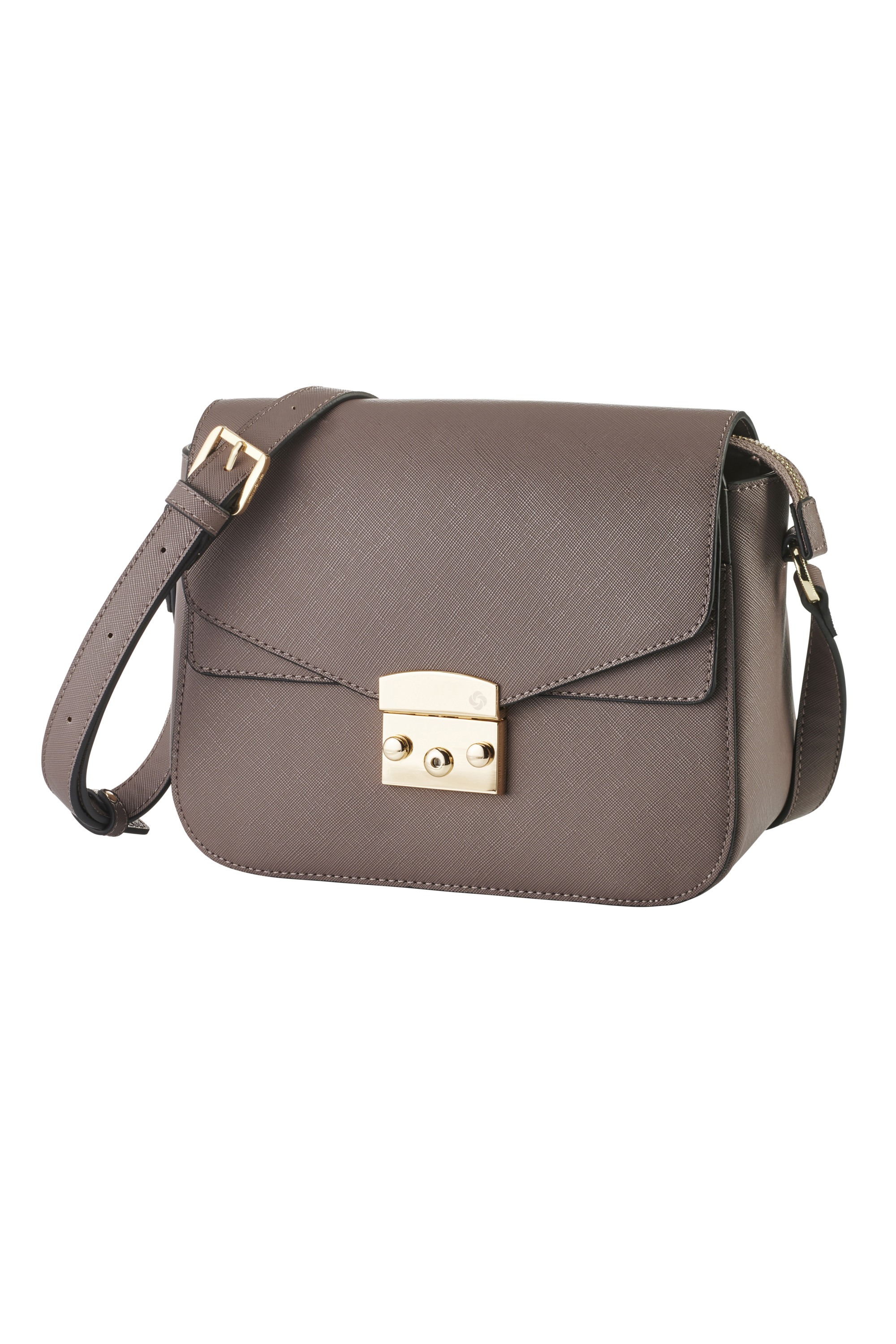Samsonite POMEGRANATE SHOULDER BAG + FLAP DARK TAUPE kép