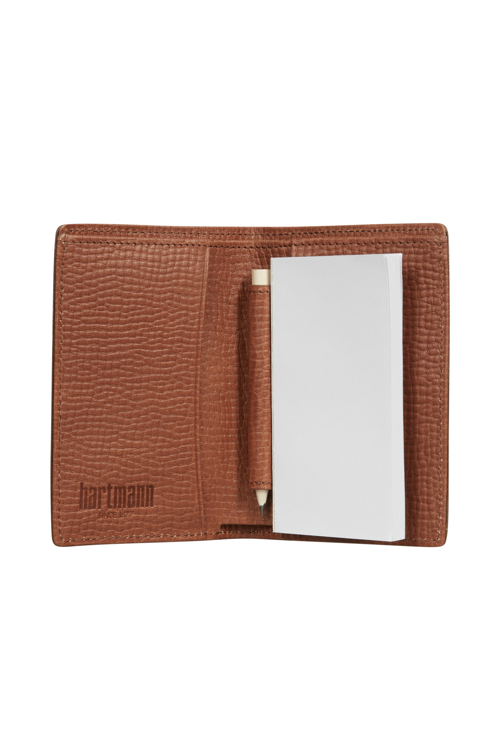 Hartmann MEMPHIS NORTH PAD HOLDER+PEN LOOP+PAD COGNAC kép