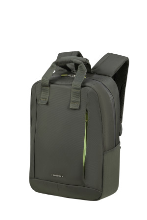 GUARDIT CLASSY Laptop Backpack+handles 14.1" zöld laptop hátizsák-151843-6207