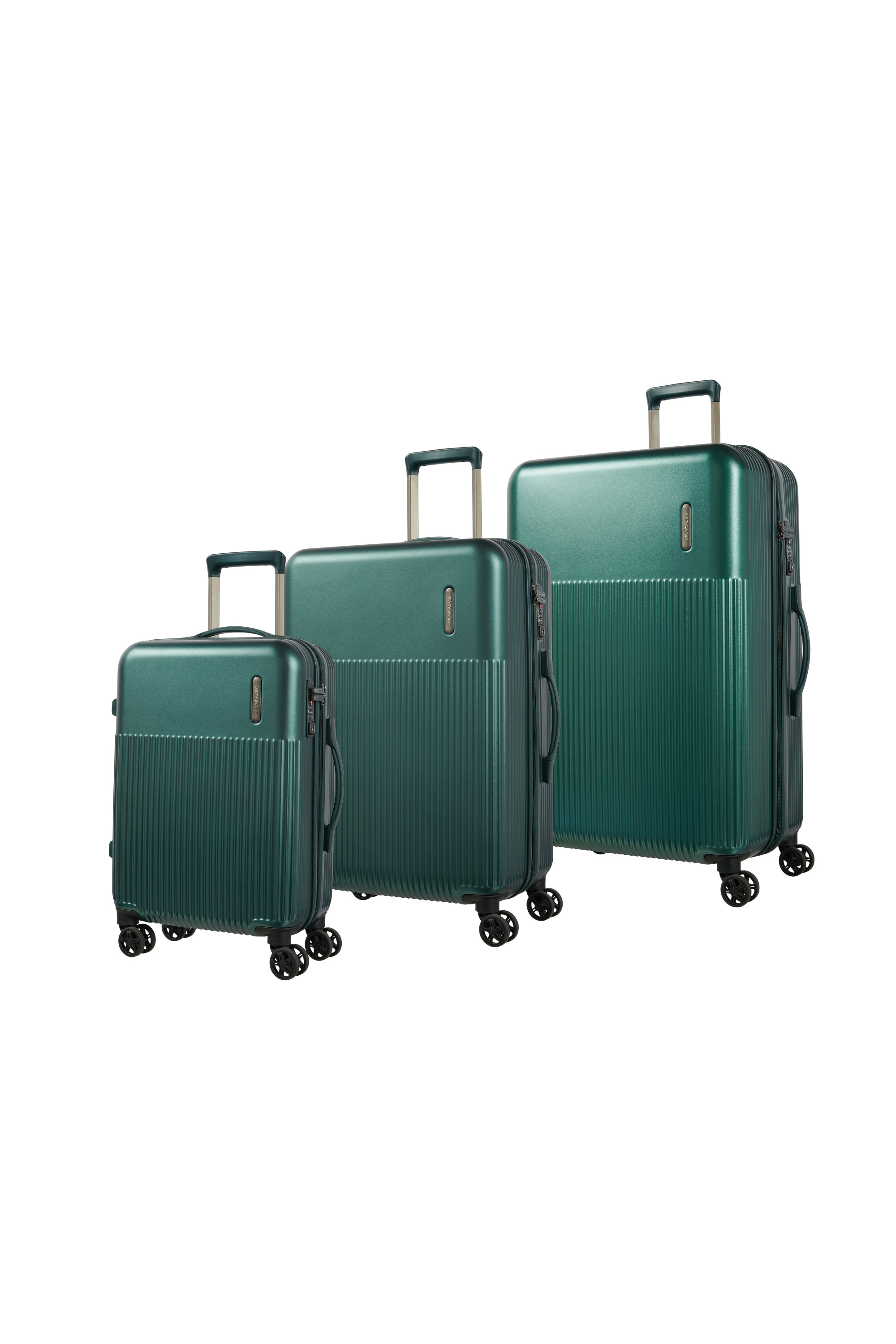 Samsonite RECTRIX 3 darabos készlet A Matt zöld kép