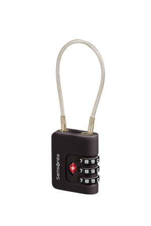 Samsonite TA REVOLUTION CABLELOCK 3 DIAL TSA BLACK-155576-1041