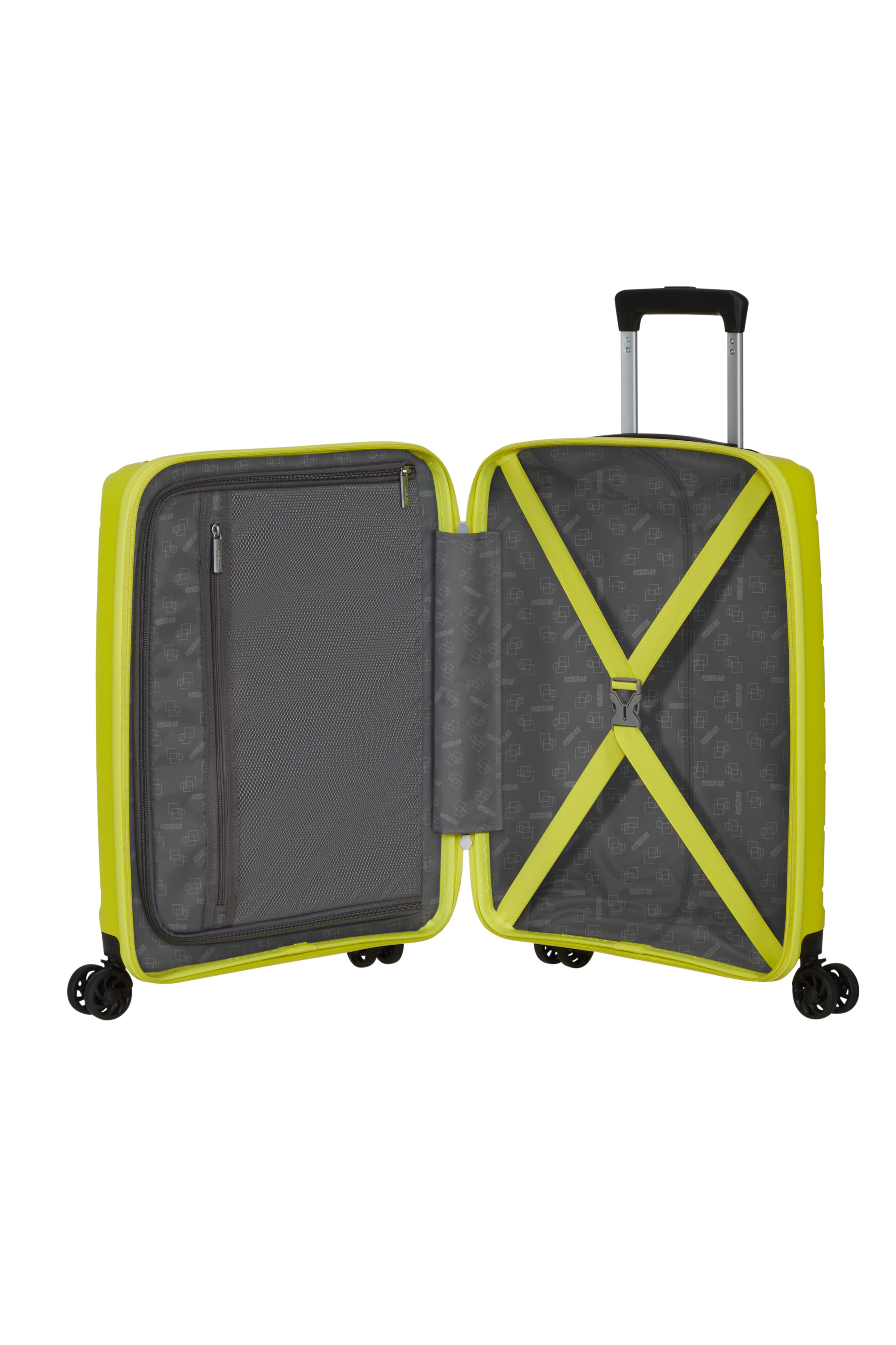 American Tourister SUMMER POP SPIN. 55/20 TSA INT.UPGR BRIGHT LIME kép