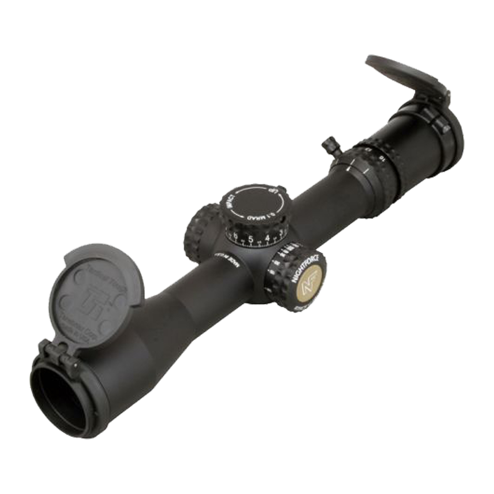 Nightforce ATACR 4-16x42mm F1 Riflescope ZeroHold .1 Mil-Radian Capped Windage DigIllum 12 Mil PTL Mil-XT C615