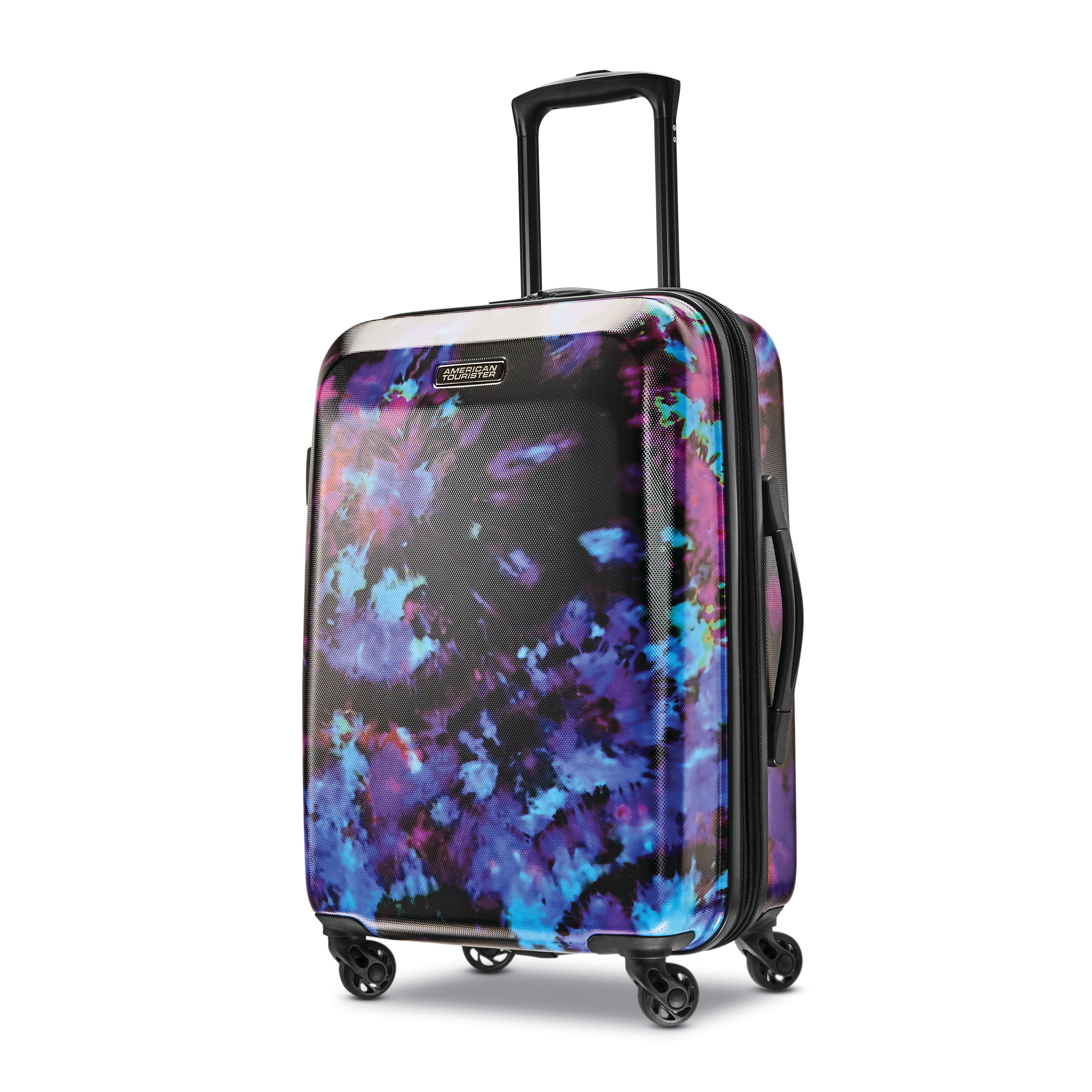 Ручная кладь American Tourister с принтом на твердой поверхности