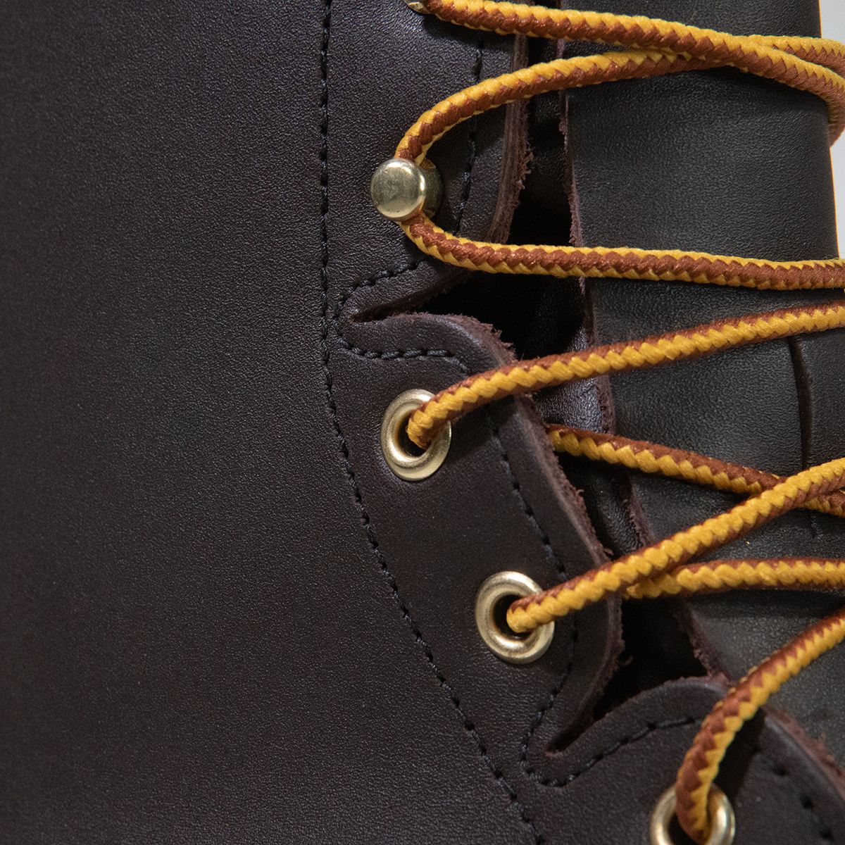 Schnee's Hunter II 10-inch Brown Leather Pac Boots, Traction Outsole