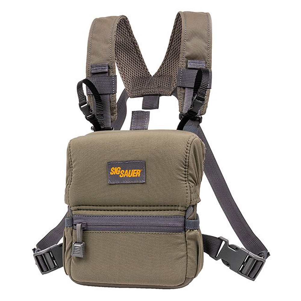 Sig Sauer Zulu Binocular Harness &amp; LRF Pouch FDE Medium SOZBH203