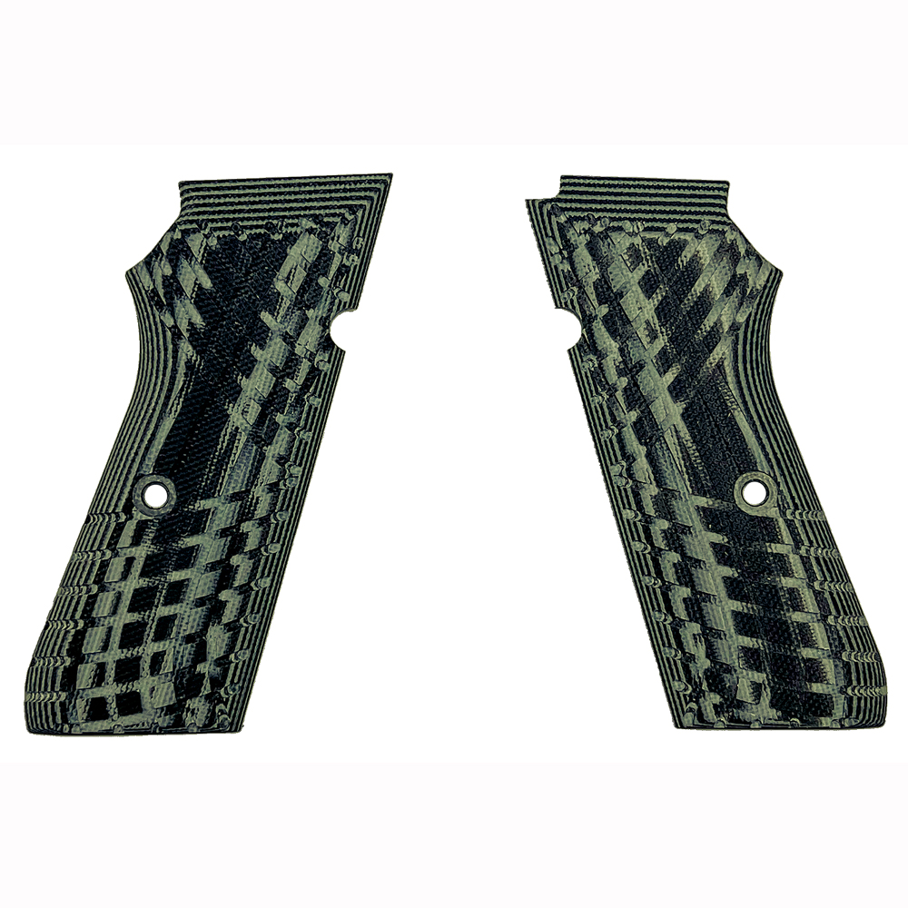 Kimber KDS9c Olive Drab/Black Pistol Grips, High Texture 4200467