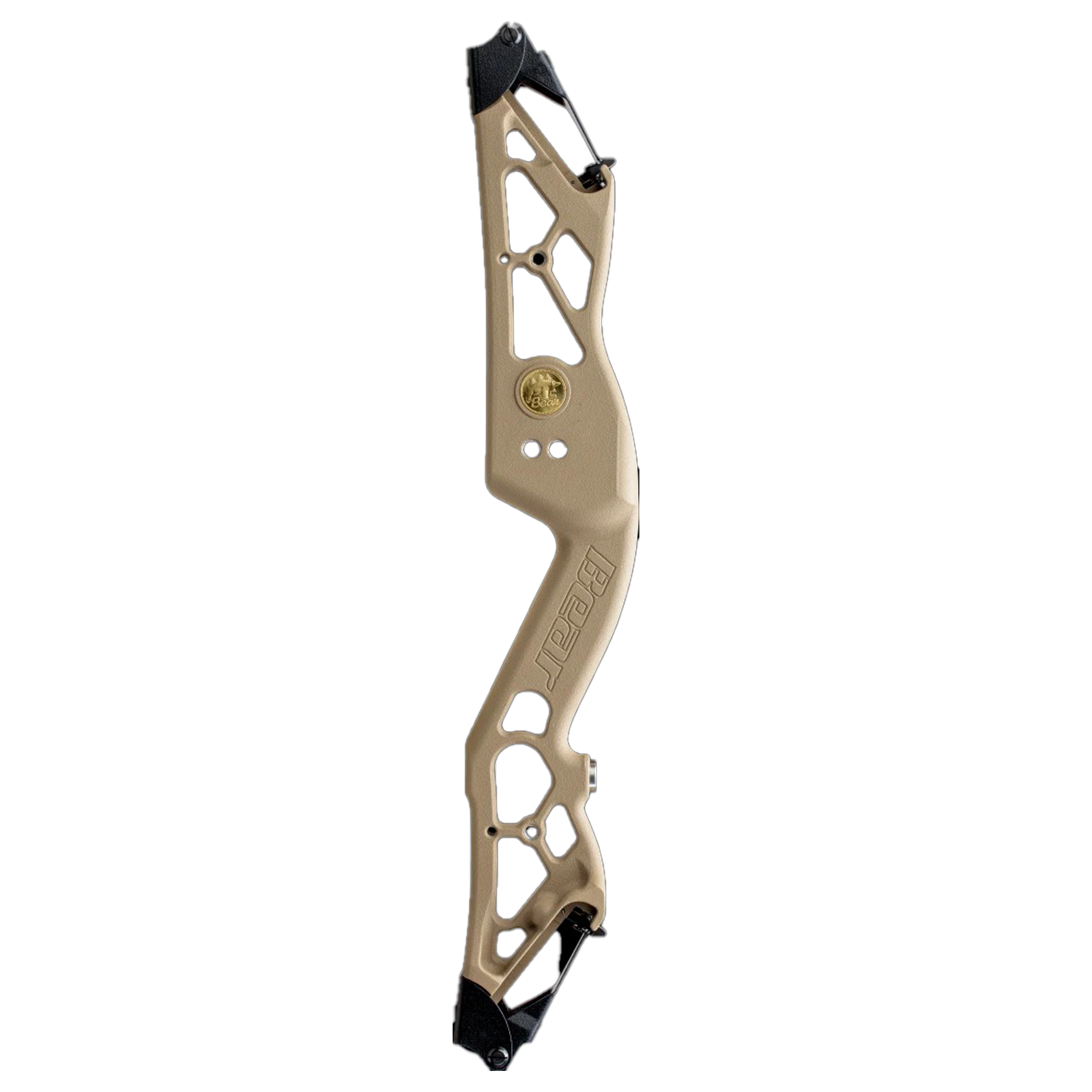 Bear Archery Fred Eichler Signature Series Riser RH Tan PC Traditional Bow A23FEETR