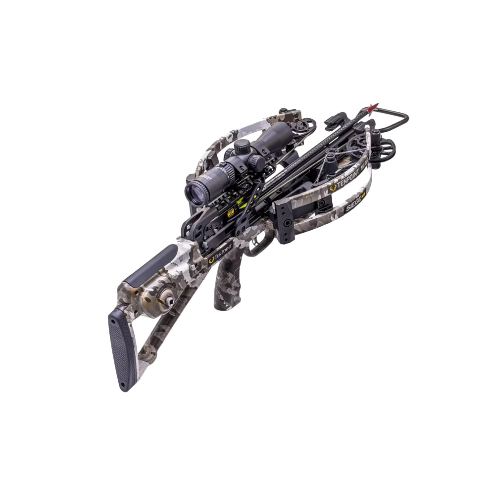 TenPoint Siege 425 Vektra PRESIGHTED Crossbow w/ACUslide &amp; RangeMaster 100 Scope CB24012-7549