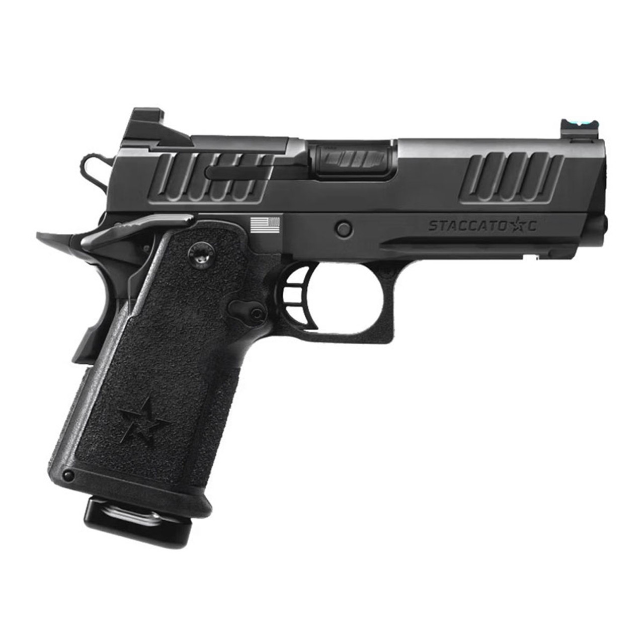 Staccato C  Carry + Duty V3 C Optic Ready DLC Barrel (Curv Trig) w/ X-Series Serrs DLC/DLC Frm/Fnsh 15-1501-000102-01