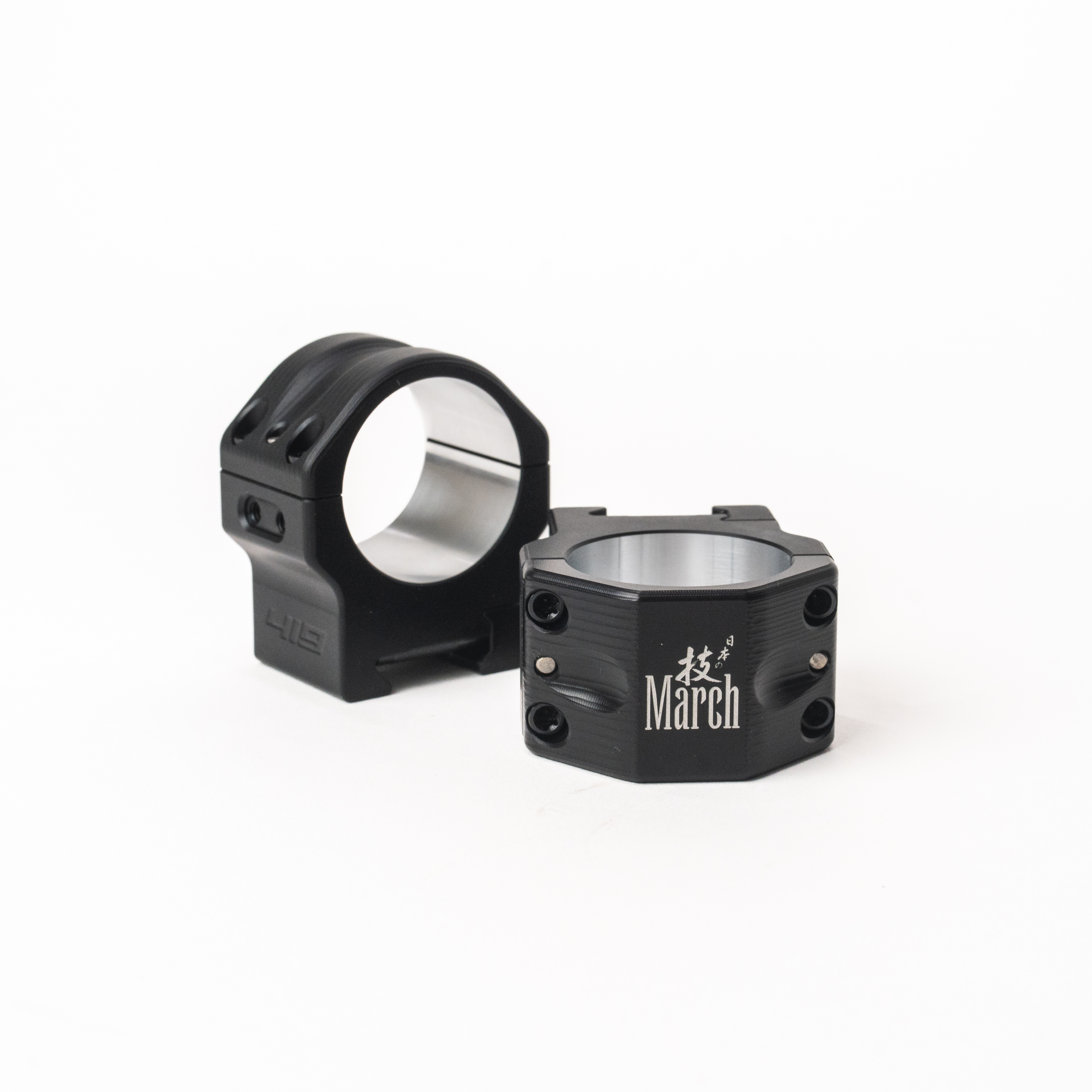 March Scopes Area 419 Match 34mm Tube 28mm High Scope Rings for Picatinny Rail MSR-MT-34-28