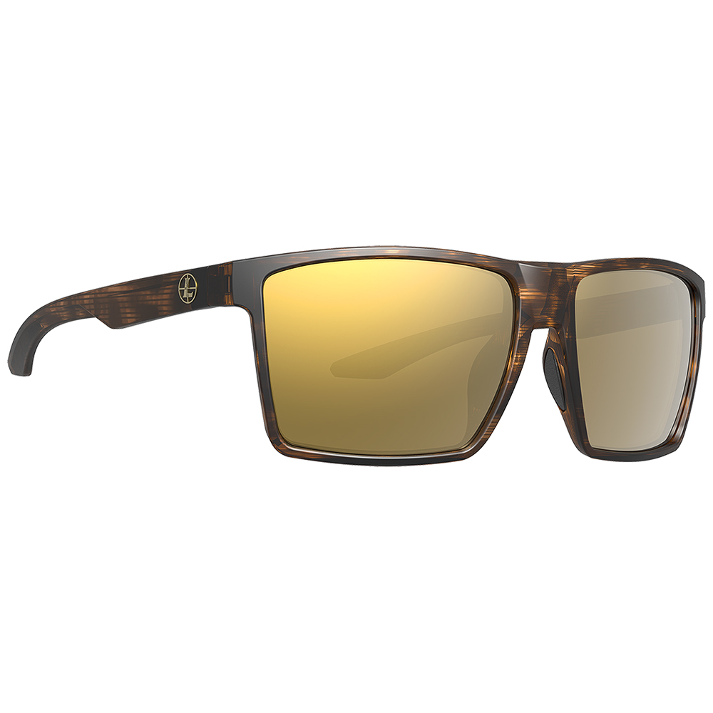 Leupold DeSoto Matte Tortoise Performance Eyewear w/Bronze Mirror Lenses 186740