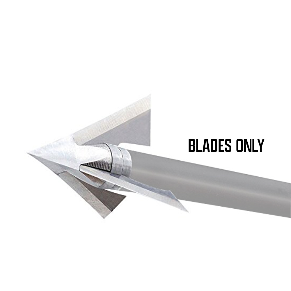 QAD Exodus Deep Six 100gr Replacement Full Blade Broadhead BRDP6-F
