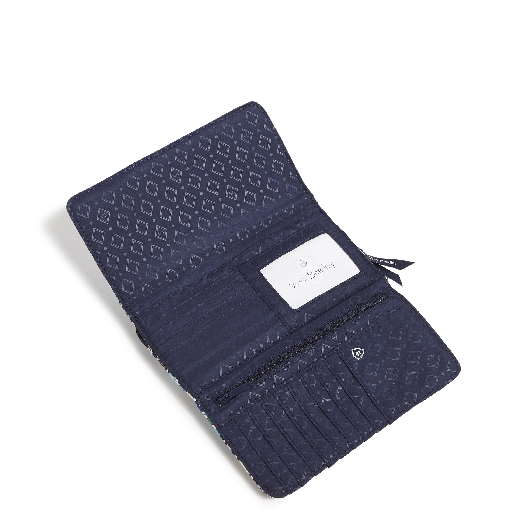 Vera Bradley Damen Outlet Baumwolle Geldbörse Umhängetasche Neu mit Etikett - Bild 6 von 9