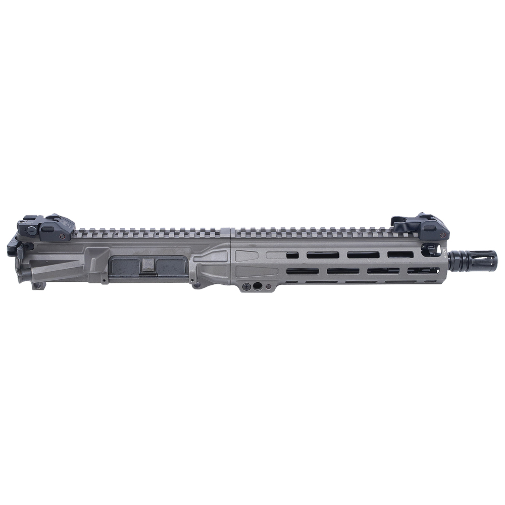 LWRC ICMKII 5.56mm 10&quot; 1/7&quot; 1/2x28 Tungsten Grey Short Barrel Rifle Upper ICMKIIU5TG10S