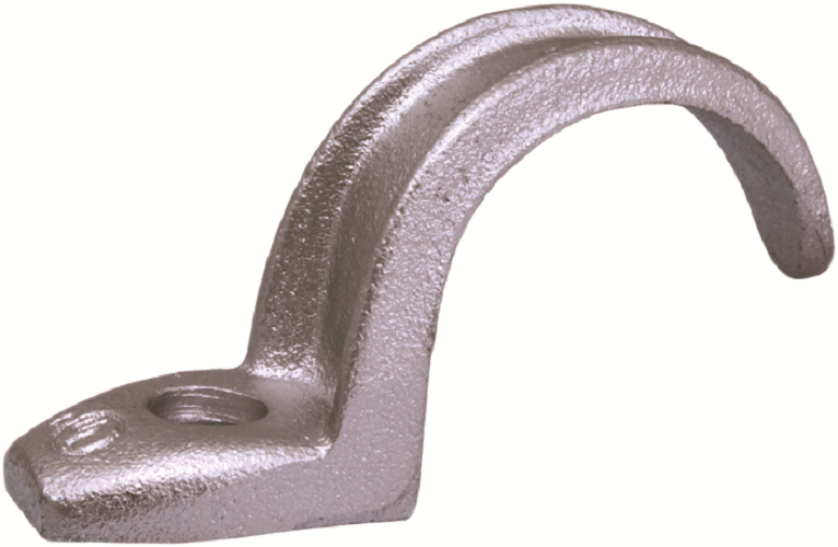 Malleable Iron One Hole Rigid Straps