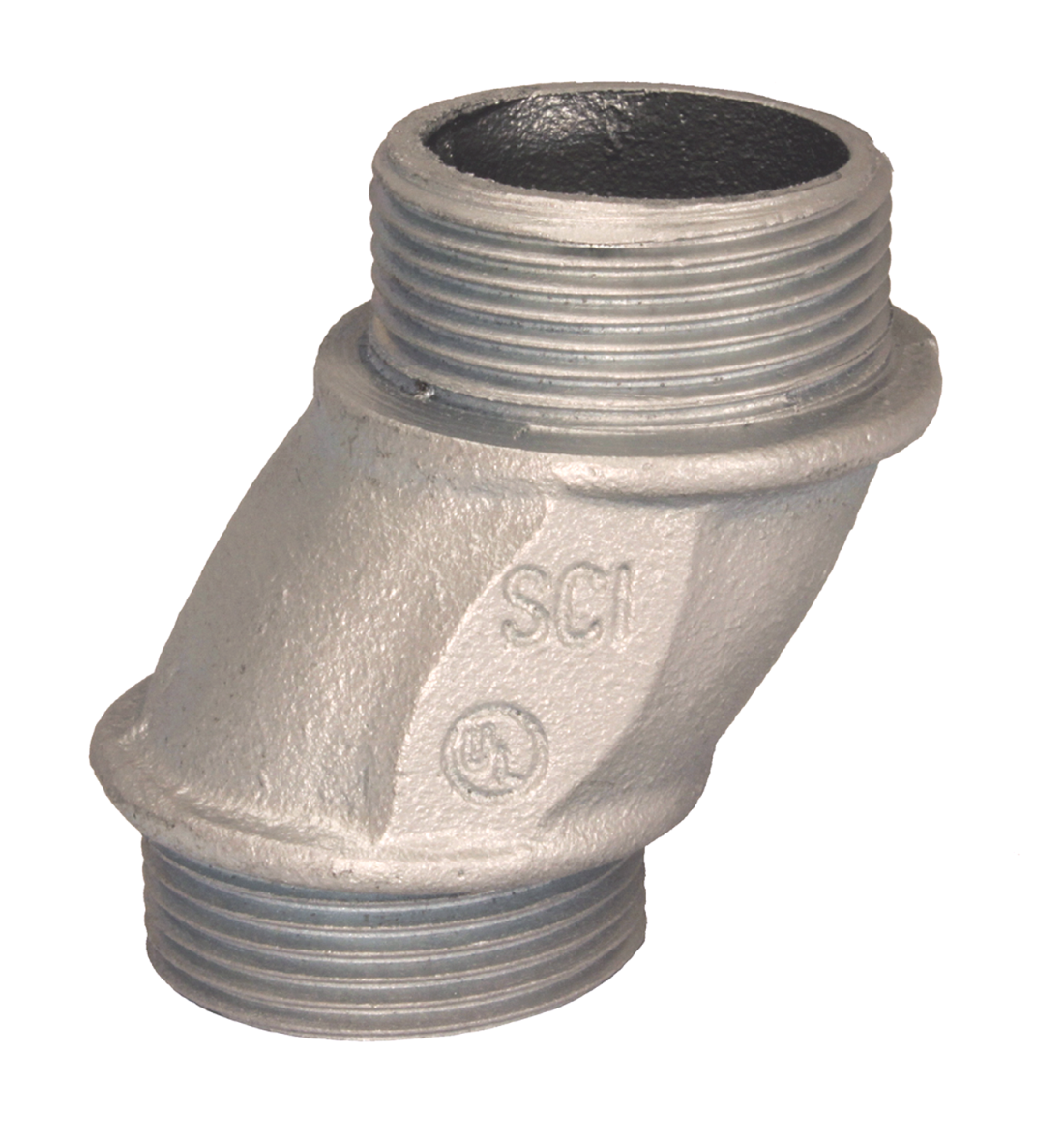 Malleable Iron Offset Chase Nipples