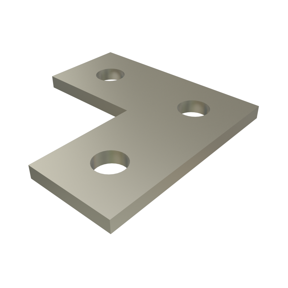 Stainless Steel 3-Hole Plates