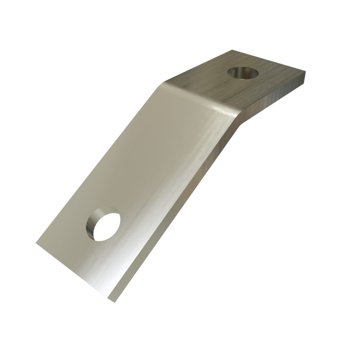 Stainless Steel 2-Hole 45 Degree Brackets