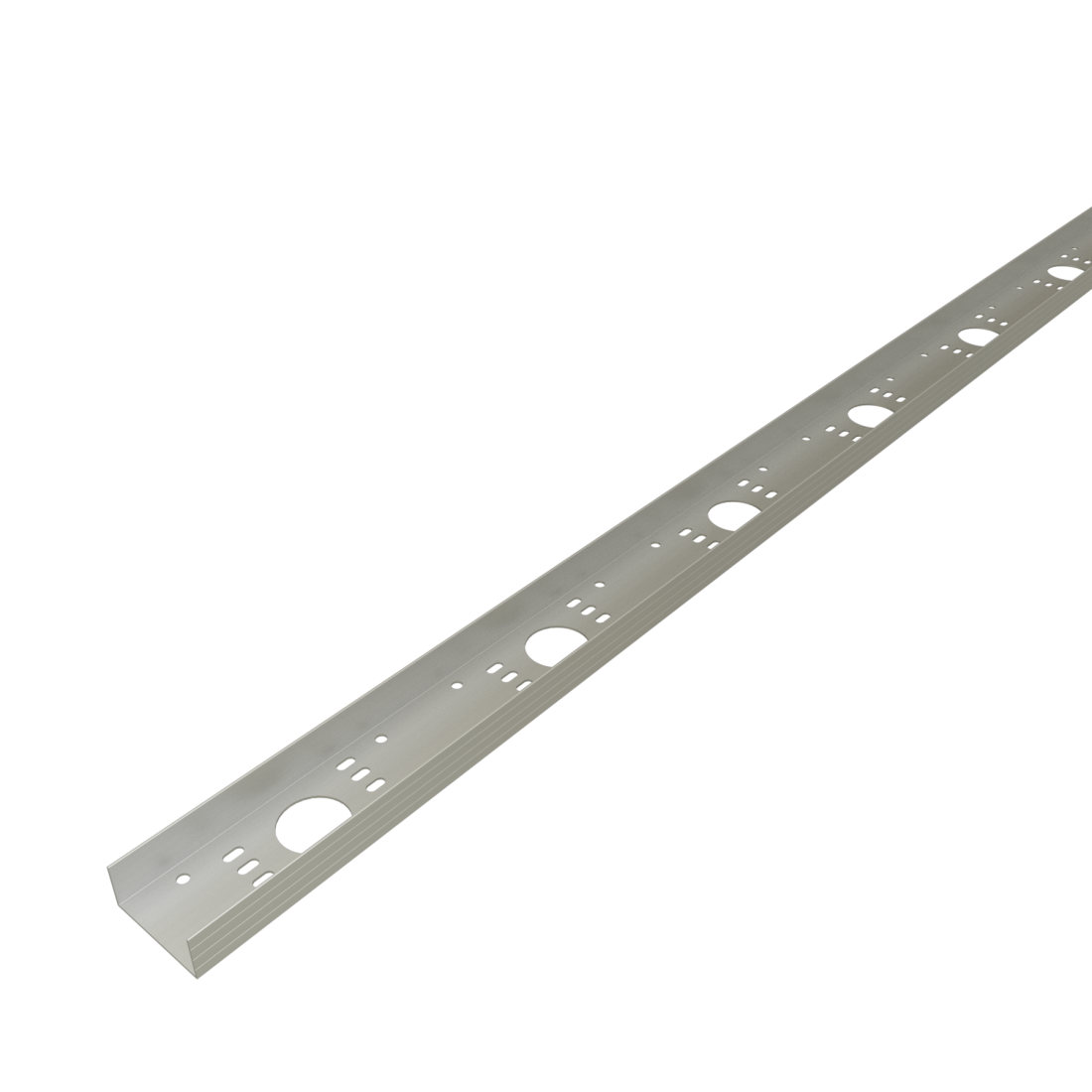 4" Wide Aluminum Channel