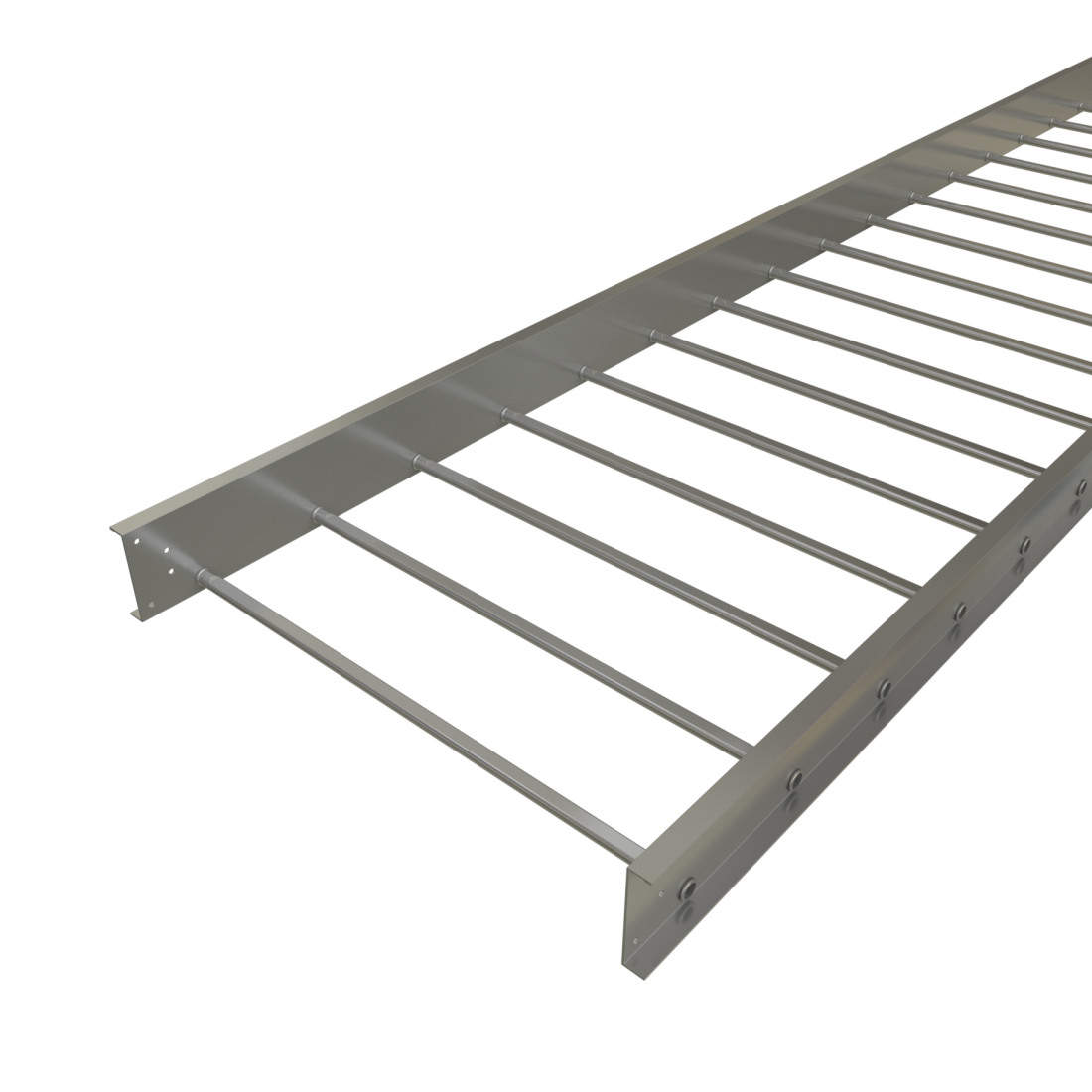 Mill Galvanized Ladder Tray