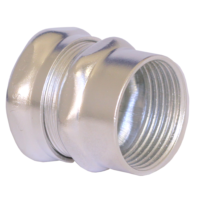 Steel EMT Compression To Threaded Rigid Couplings