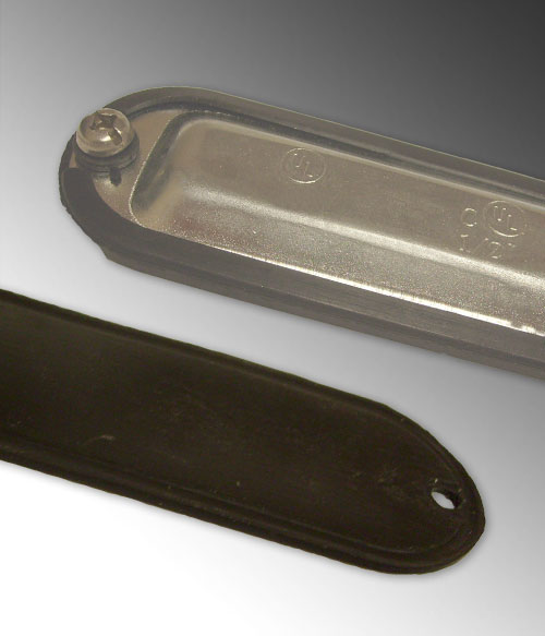Form 5 Raised Dome Stamped Steel Covers with Gasket