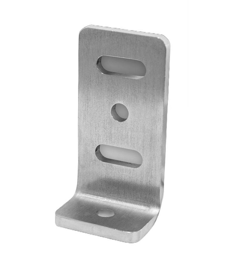 Stainless Steel 3-Hole 90 Degree Brackets