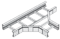 Fiberglass Cable Tray Horizontal Tee [FT]