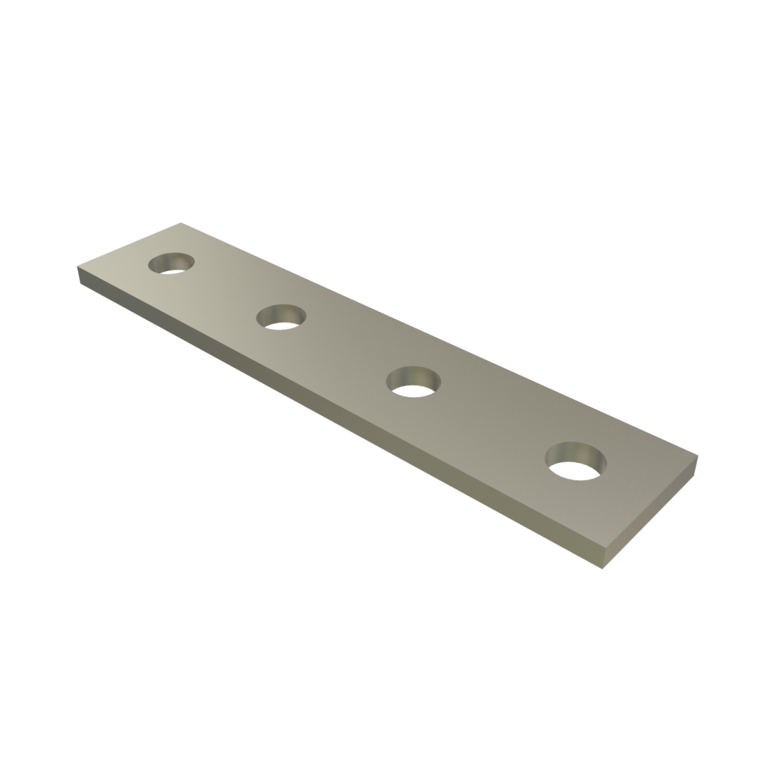 Stainless Steel 4-Hole Splice Plates
