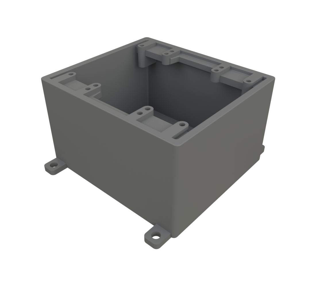 PVC Double Gang Device Boxes