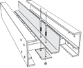 Fiberglass Cable Tray Barrier Strip