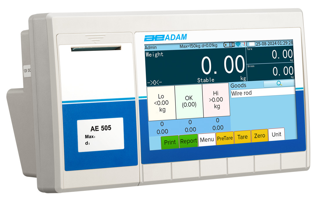 7000017224 AE 505 Touch-Screen Label Printing Indicators