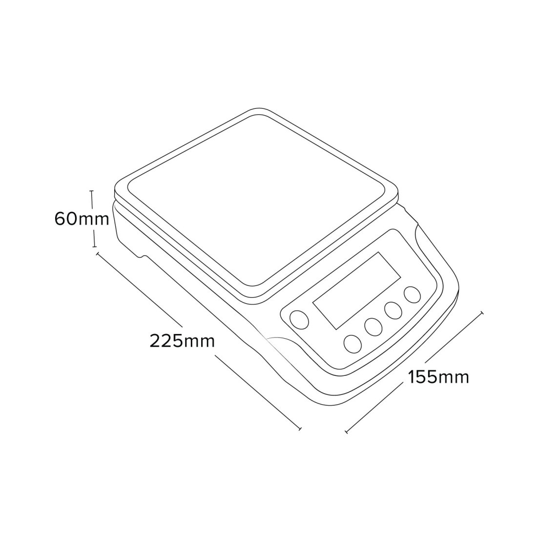 Product dimensions