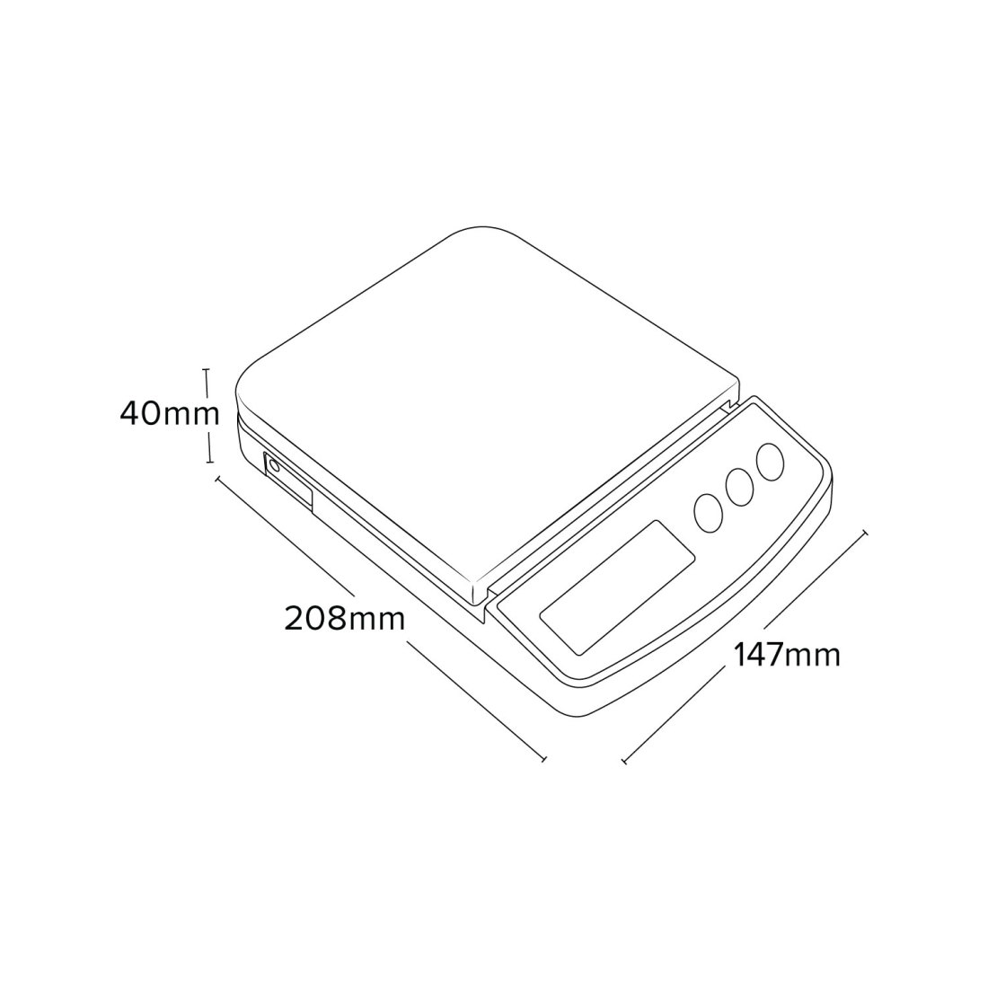 Product dimensions